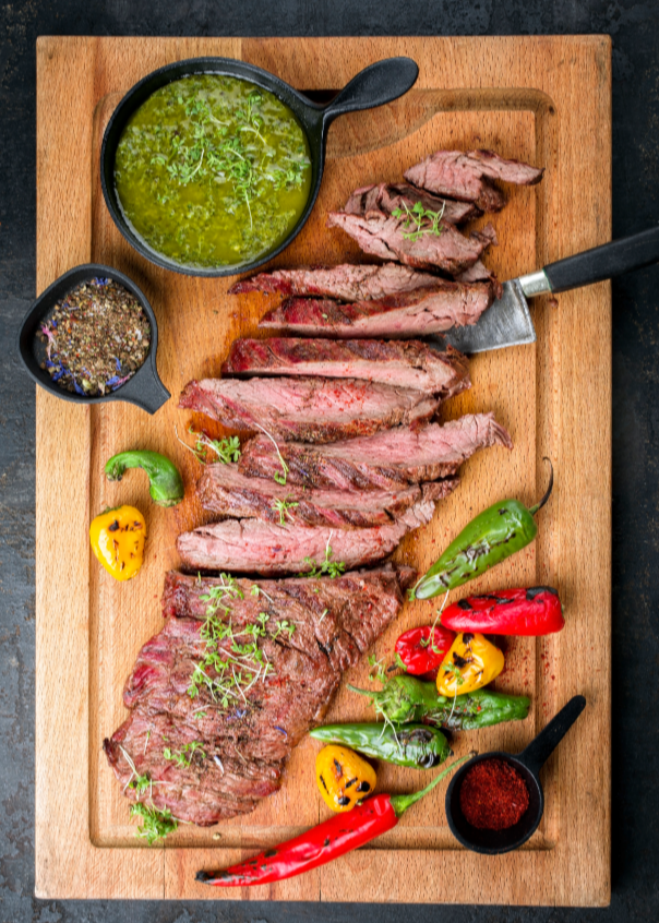 American Wagyu Flat Iron Steak Chef