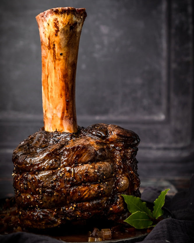 American Wagyu Thor's Hammer Shank Roast
