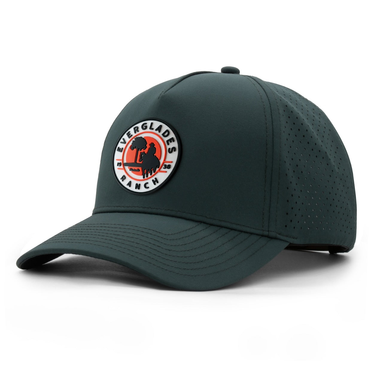 Everglades Ranch Performance Cap - Slate Green